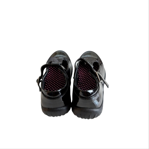 NWOT JABASIC Girls Mary Jane T-Strap School Uniform Flats Shoes Size 13 Black - Picture 4 of 7